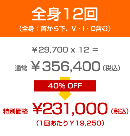 全身12回